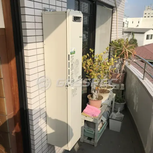 交換後の給湯器（リンナイ RUF-SA1615SAW）