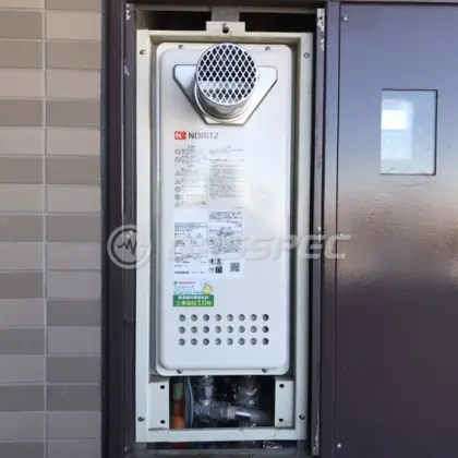 施工後の給湯器（ノーリツ GT-1653SAWX-T-4 BL）