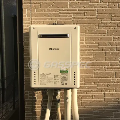 施工後の給湯器（ノーリツ GT-2060SAWX-1 BL）