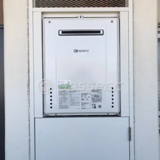 交換後の給湯器（ノーリツ GT-2460SAWX-1 BL）