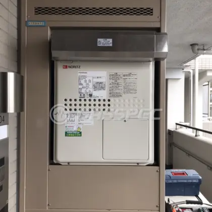 施工後の暖房熱源機（ノーリツ GTH-2445AWX3H-1 BL）