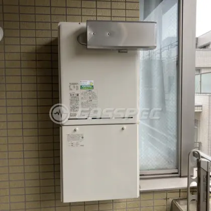 施工後の給湯器（リンナイ RUF-A2005SAA(B)）