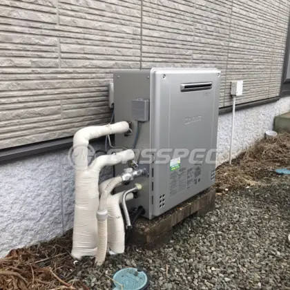 施工後の給湯器（ノーリツ GT-C2462ARX BL）