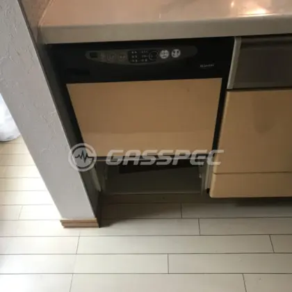 施工前のビルトイン食洗機（RKW-455C）