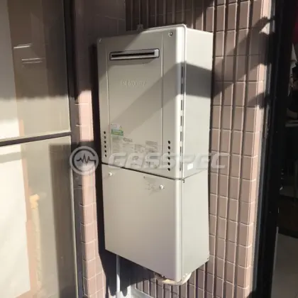 施工後の給湯器（ノーリツ GT-C2062SAWX BL）