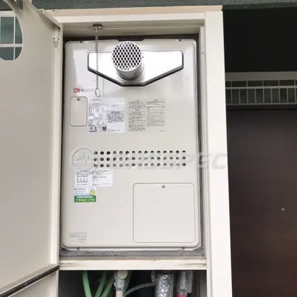 施工後の暖房熱源機（ノーリツ GTH-2444SAWX3H-T-1 BL）