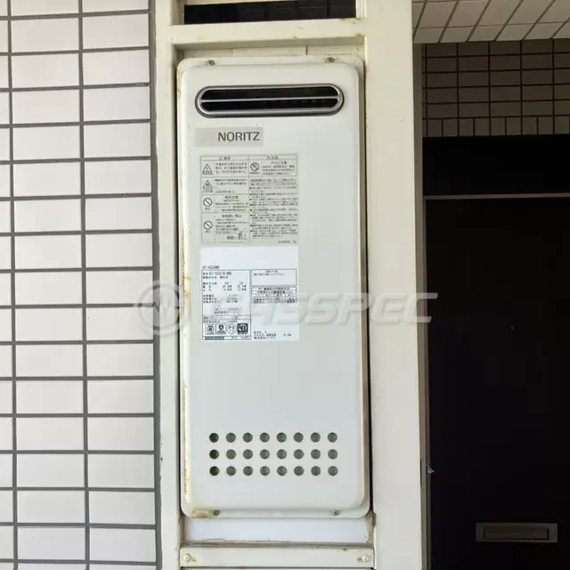 交換前の給湯器（ノーリツ GT-1633AWX）