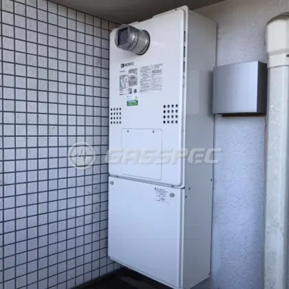 施工後の暖房熱源機（ノーリツ GTH-C2460SAW3H-T BL）