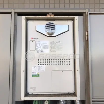 施工後の暖房熱源機（ノーリツ GTH-2444AWX3H-T-1 BL）