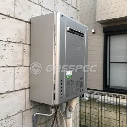施工後の給湯器（ノーリツ GT-C2062SAWX BL）