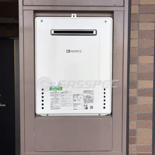 交換後の給湯器（ノーリツ GT-2460SAWX-1 BL）