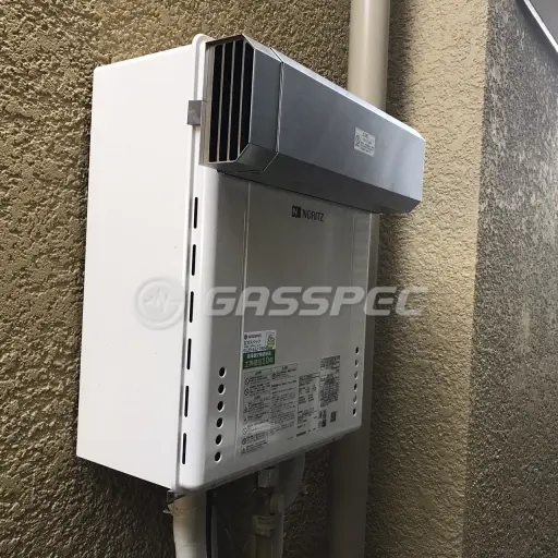 交換後の給湯器（ノーリツ GT-2460SAWX-1 BL）
