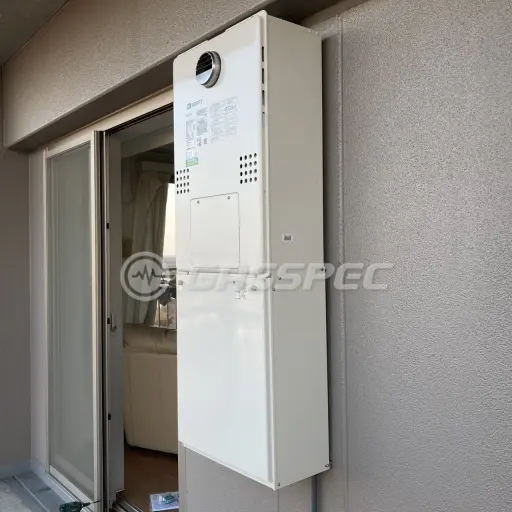 交換後の暖房熱源機（ノーリツ GTH-C2460AW3H BL）