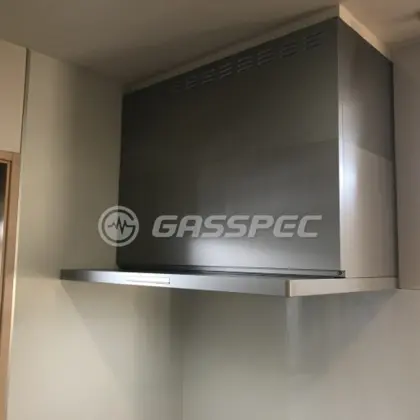 施工後のレンジフード（リンナイ OGR-REC-AP902(RSV)）