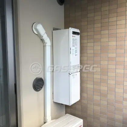 施工後の給湯器（ノーリツ GT-2053SAWX-4 BL）