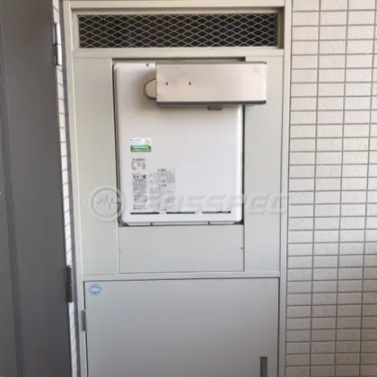 施工後の給湯器（リンナイ RUF-A2405AA(B)）