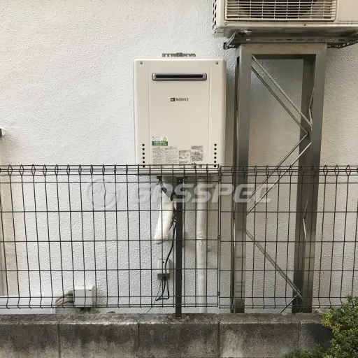交換後の給湯器（ノーリツ GT-2460SAWX-1 BL）
