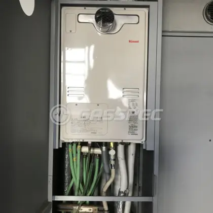 施工後の暖房熱源機（リンナイ RUFH-A2400SAT2-3）
