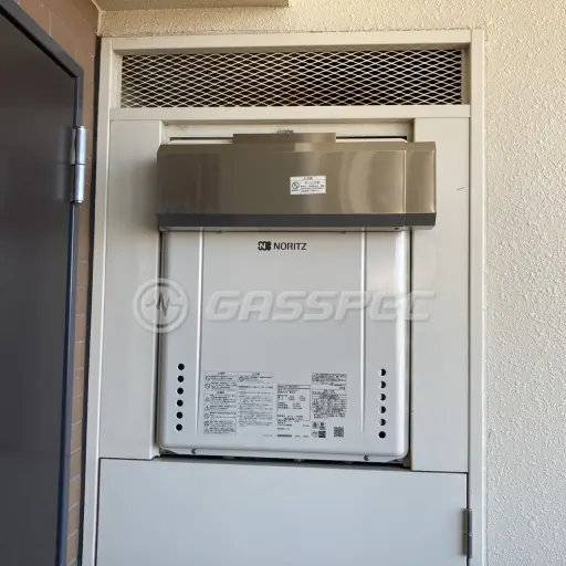 交換後の給湯器（ノーリツ GT-2460SAWX-1 BL）