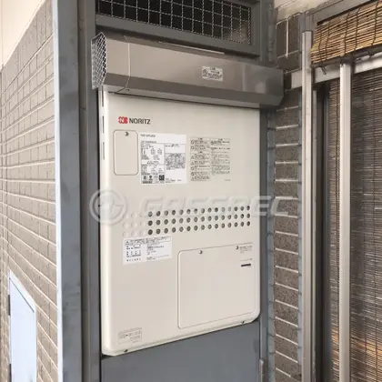 施工後の暖房熱源機（ノーリツ GQH-2443AWX3H-DX BL）