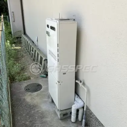 施工前の暖房熱源機