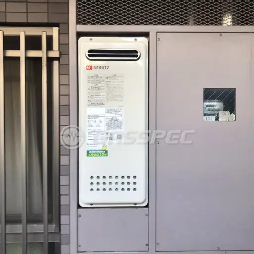 交換後の給湯器（ノーリツ GT-2053SAWX-4 BL）