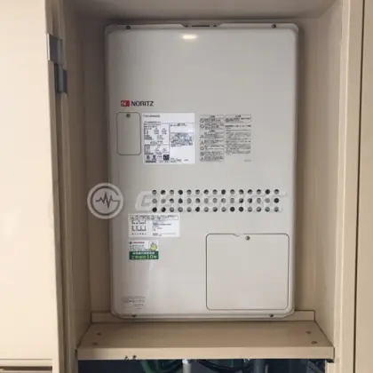 施工後の暖房熱源機（ノーリツ GTH-2444AWX3H-H-1 BL）