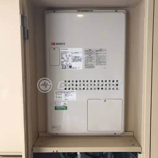 交換後の暖房熱源機（ノーリツ GTH-2444AWX3H-H-1 BL）