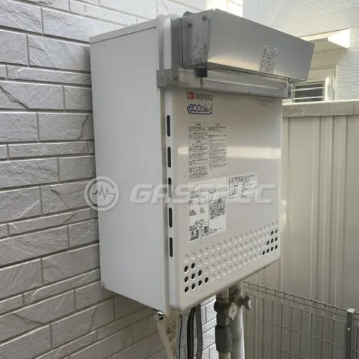 交換前の給湯器（ノーリツ GT-C2052SAWX-2）