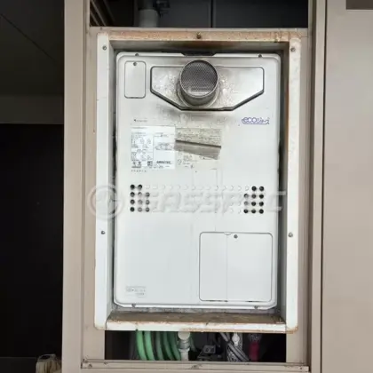 施工前の暖房熱源機