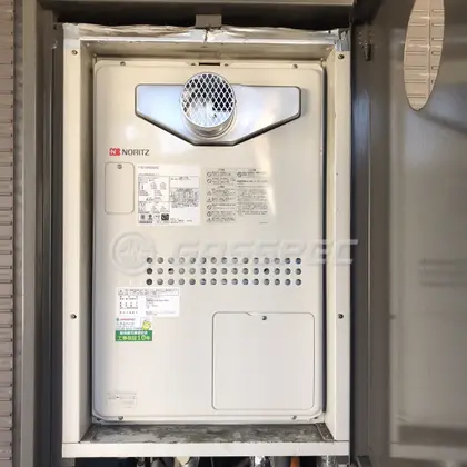 施工後の暖房熱源機（ノーリツ GTH-2444AWX3H-T-1 BL）