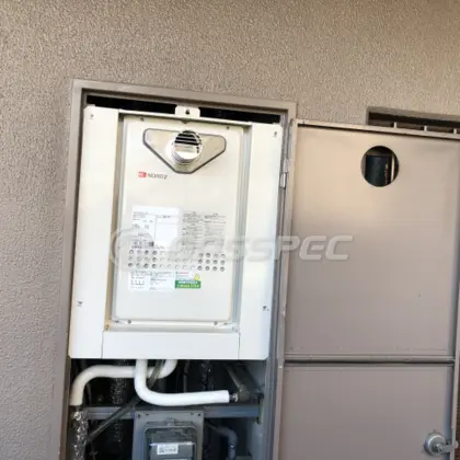 施工後の給湯器（ノーリツ GQ-2027AWX-T-DX BL）