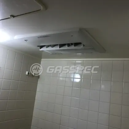 施工後の浴室乾燥機（ノーリツ BDV-4104AUKNC-BL）
