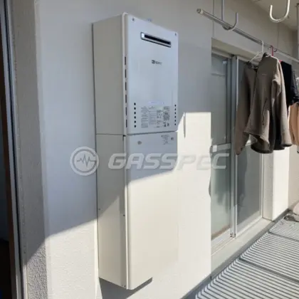 施工後の給湯器（ノーリツ GT-2460SAWX-1 BL）