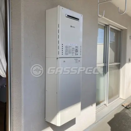 施工後の給湯器（ノーリツ GT-2460SAWX-1 BL）