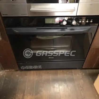 施工後のオーブンレンジ（リンナイ RSR-S52C-B）