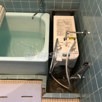 施工後の給湯器（リンナイ RBF-A80SN-FU-L-T）