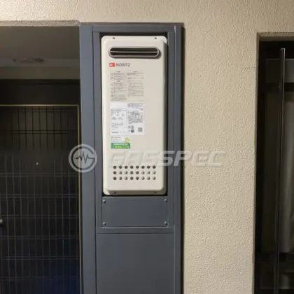 施工後の給湯器（ノーリツ GT-1653SAWX-4 BL）