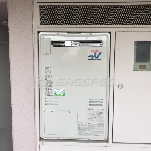 交換後の暖房熱源機（リンナイ RUH-V1613W(A)）