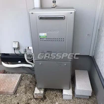 施工後の暖房熱源機（ノーリツ GTH-C2459AW3H BL）