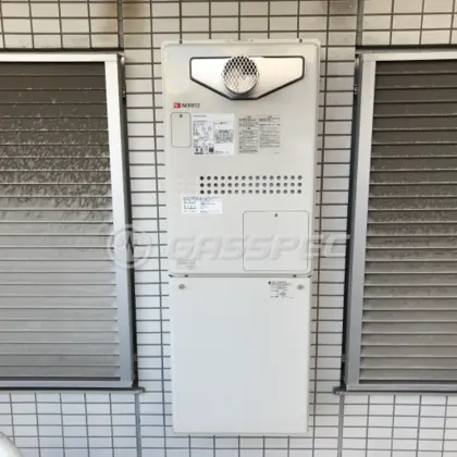 施工後の暖房熱源機（ノーリツ GTH-2444AWX3H-T-1 BL）