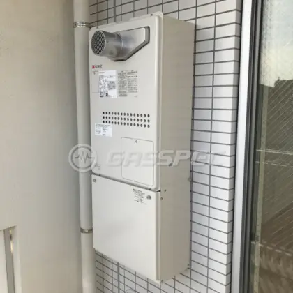 施工後の暖房熱源機（ノーリツ GTH-2444AWX3H-T-1 BL）