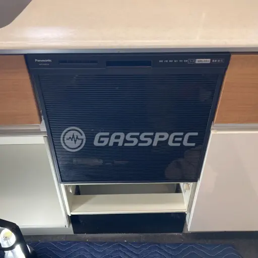 交換後のビルトイン食洗機（パナソニック NP-45RS7K）