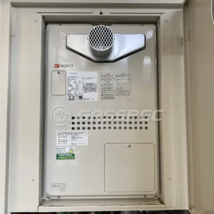 施工後の暖房熱源機（ノーリツ GTH-2444AWX3H-T-1 BL）