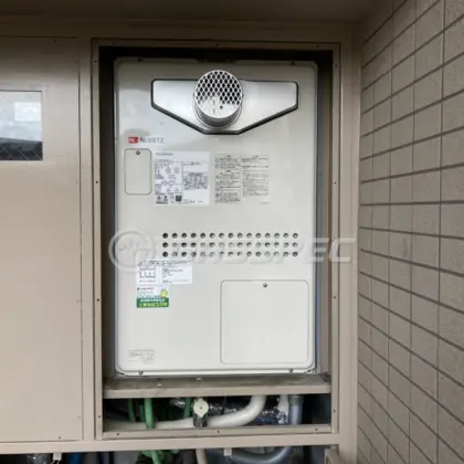 施工後の暖房熱源機（ノーリツ GTH-2444AWX3H-T-1 BL）