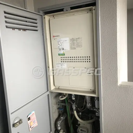 交換後の暖房熱源機（ノーリツ GQH-2443AWXD-TB-DX BL）