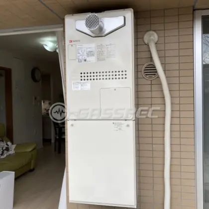 施工後の暖房熱源機（ノーリツ GTH-2444SAWX3H-T-1 BL）
