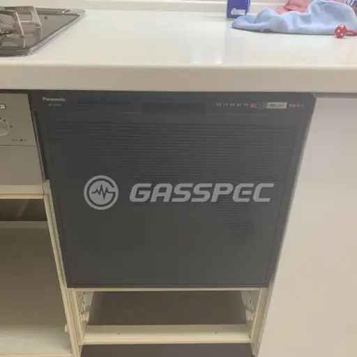 交換後のビルトイン食洗機（パナソニック NP-45RS7K）