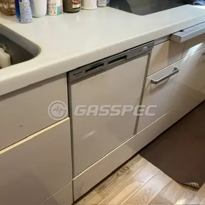 施工前のビルトイン食洗機（S45VD5SD）