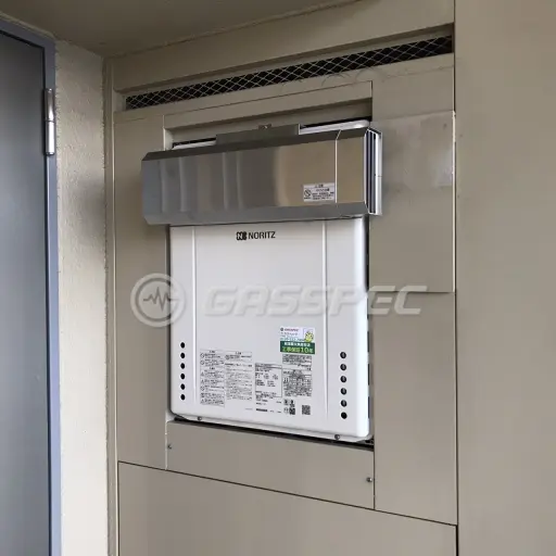 交換後の給湯器（ノーリツ GT-2460SAWX-1 BL）